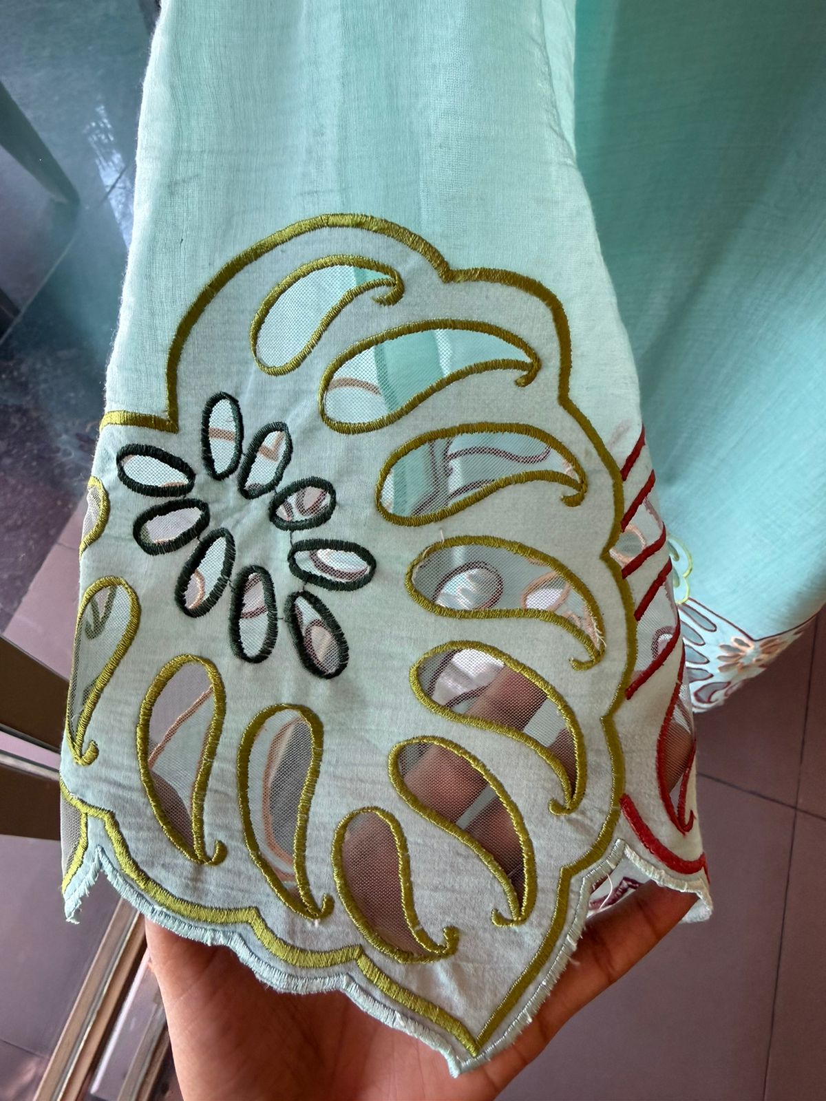 ⁠Mul cotton Coord set