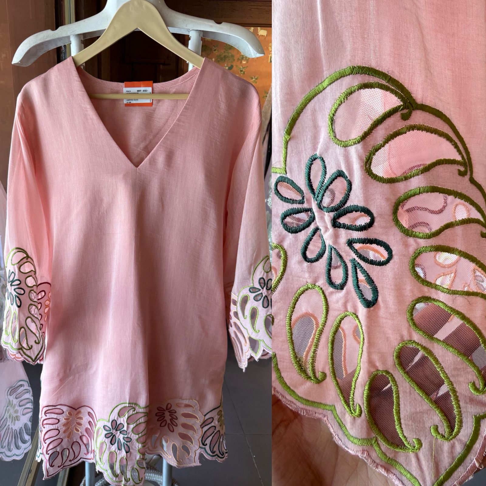 ⁠Mul cotton Coord set