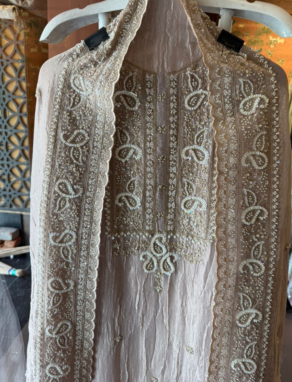 Heavy festive wedding-wear Suit