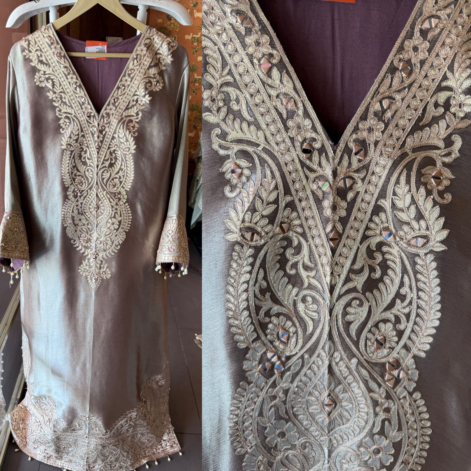 Giraffe tissue Long Dresses
