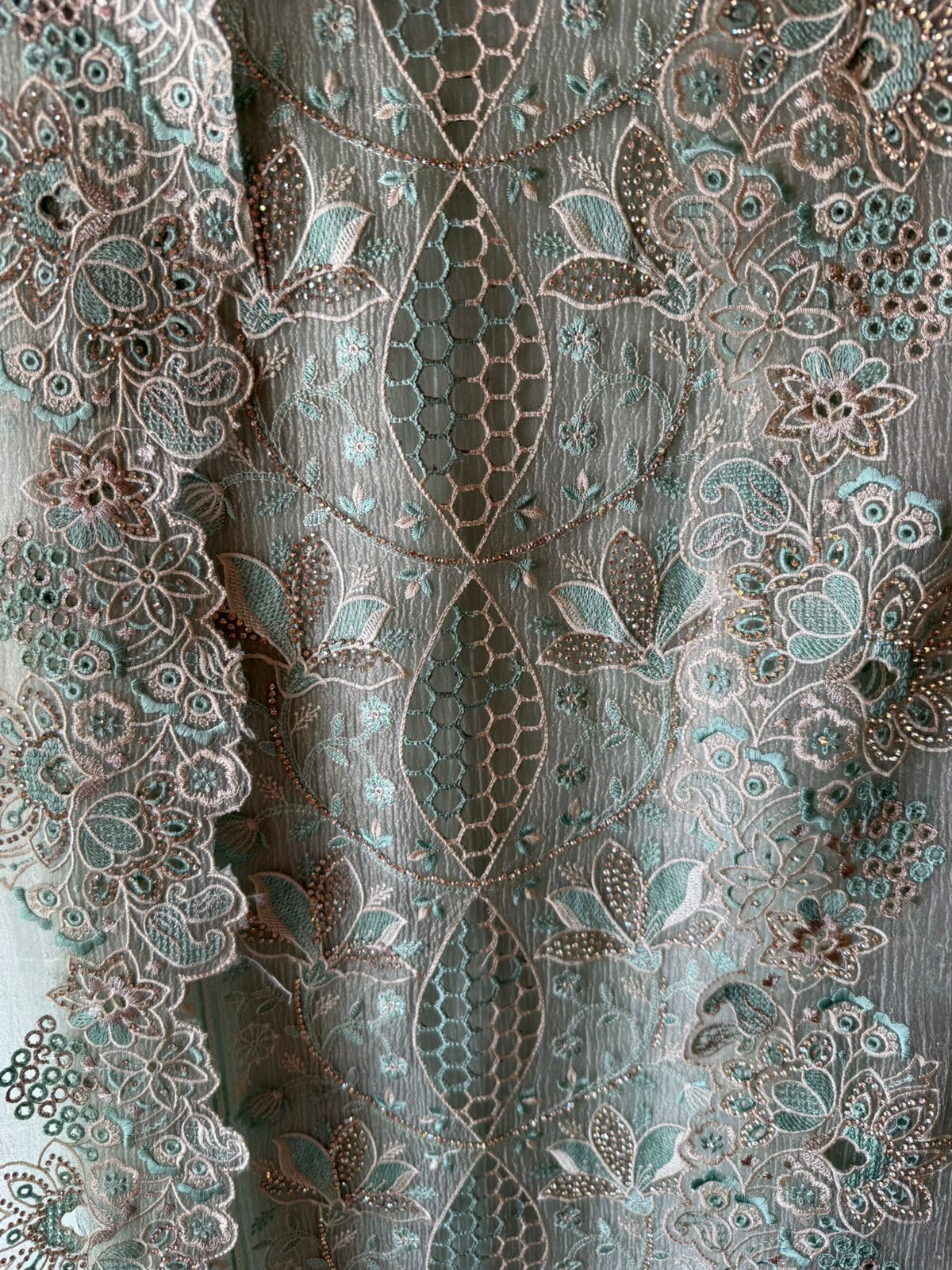 Designer Heavy Embroidered Pakistani Suit Set