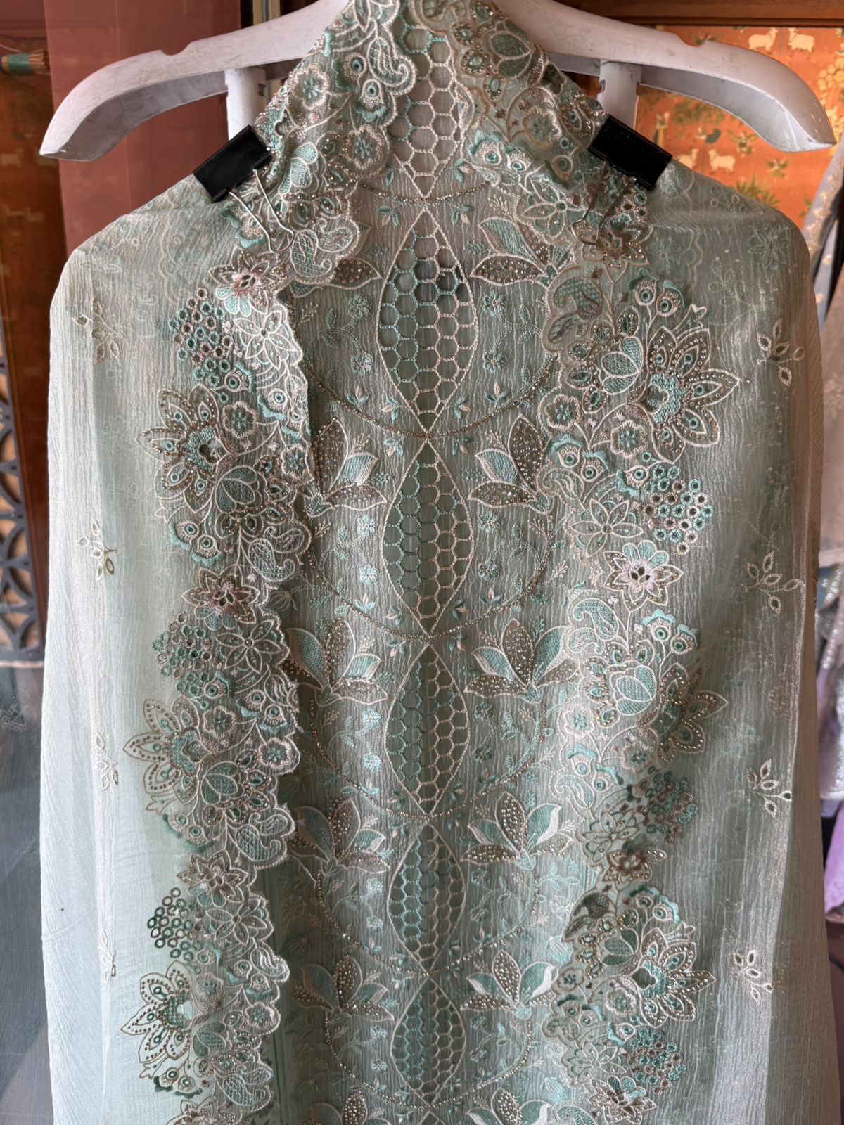Designer Heavy Embroidered Pakistani Suit Set