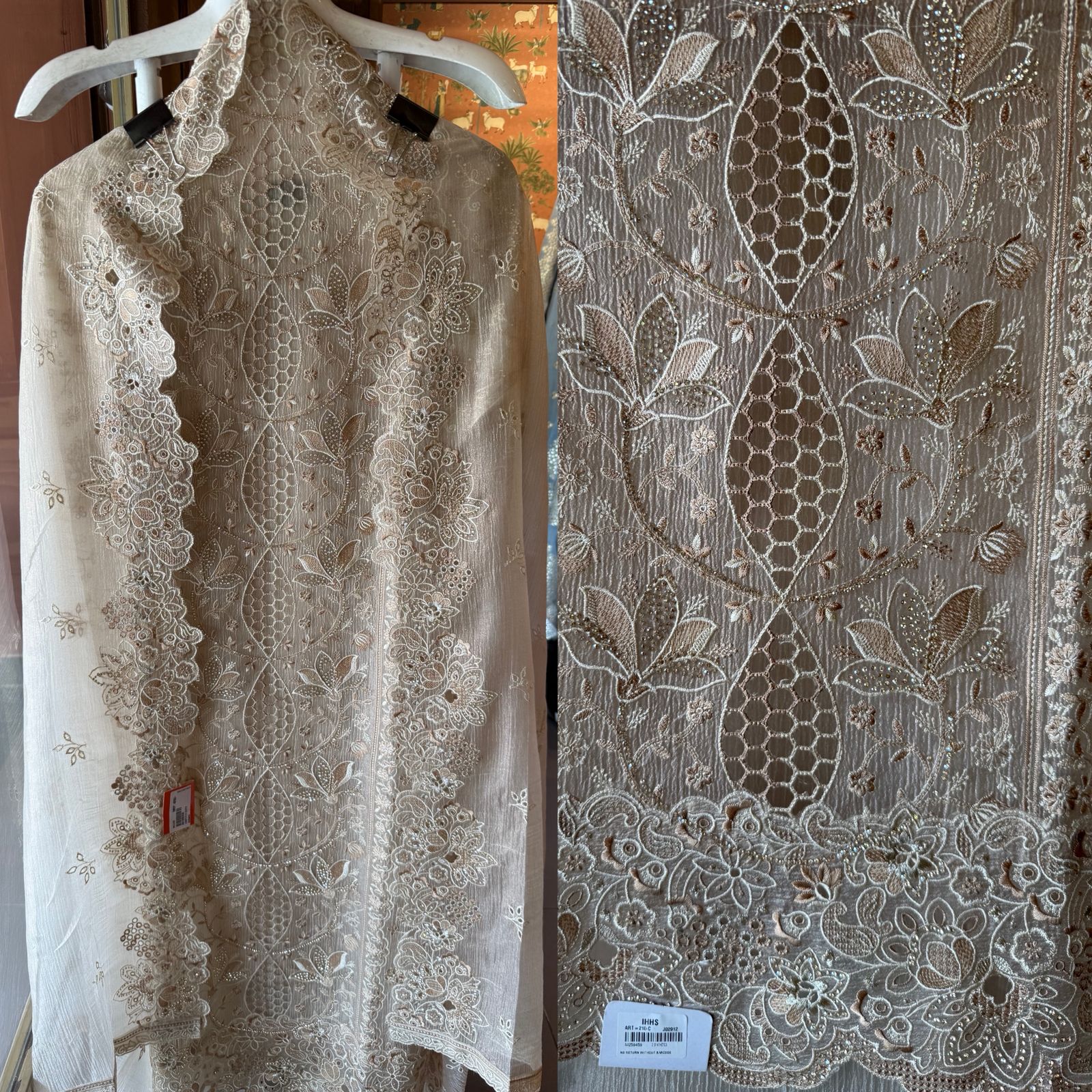 Designer Heavy Embroidered Pakistani Suit Set