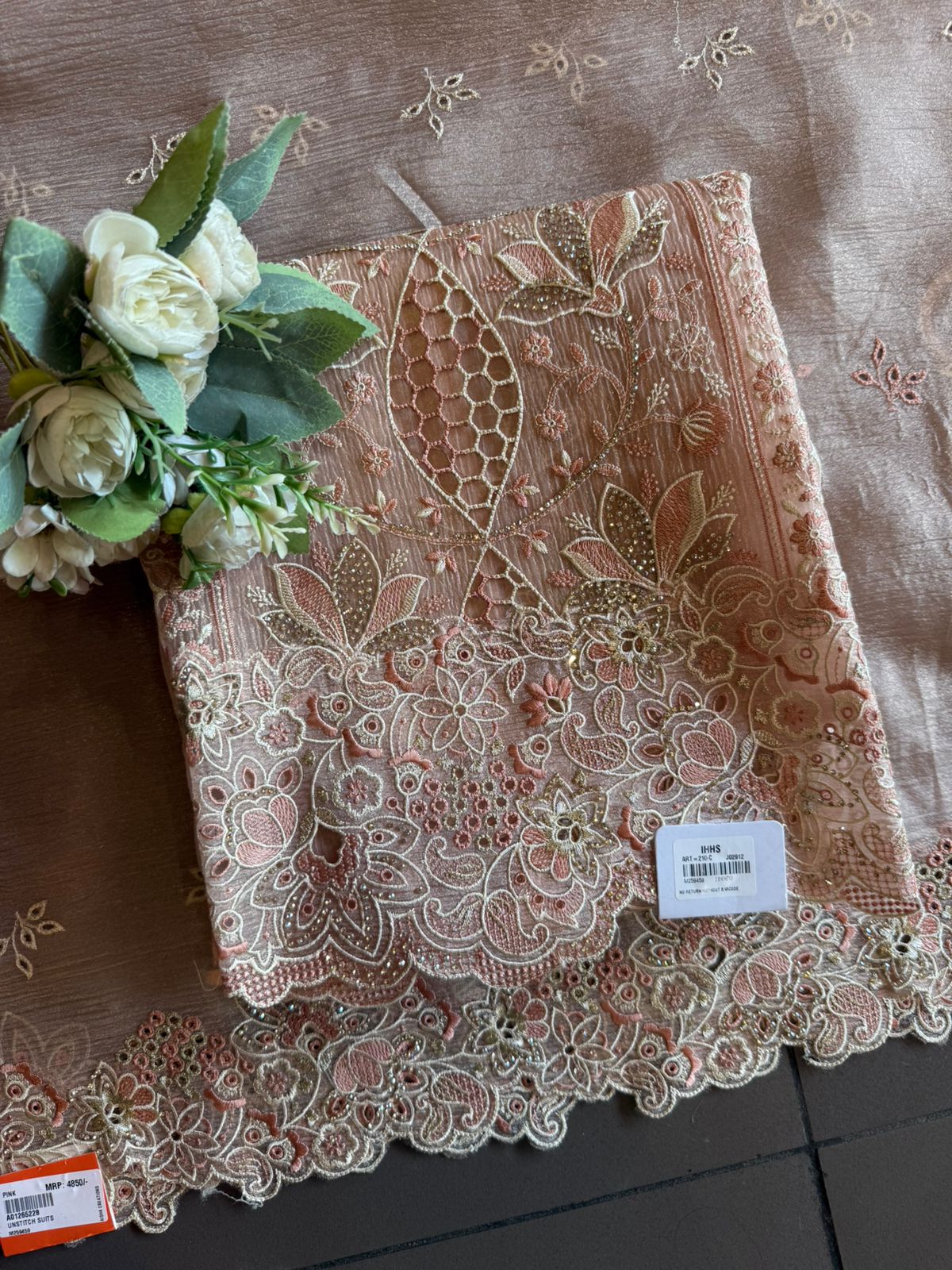 Designer Heavy Embroidered Pakistani Suit Set
