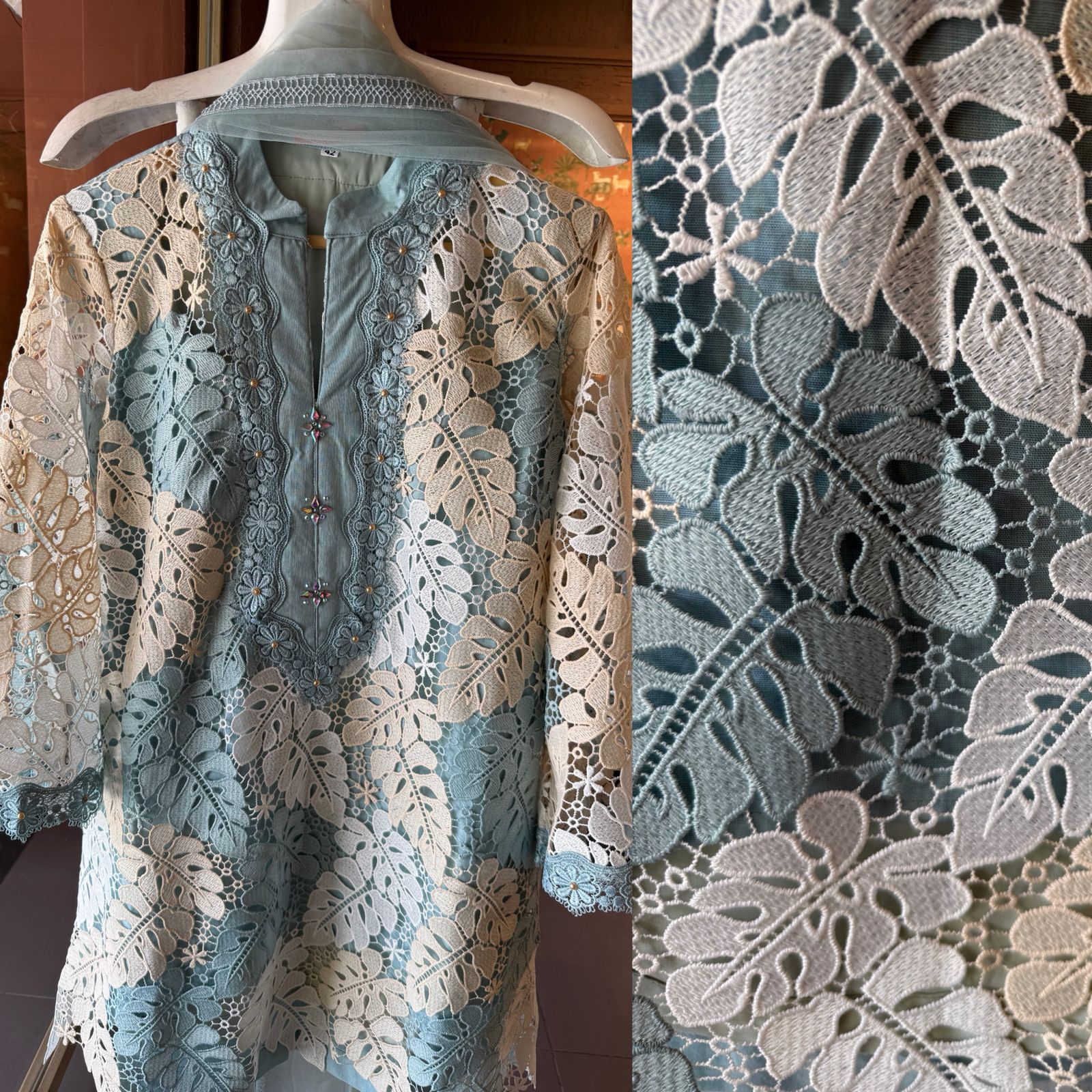 Premium pastel kurta