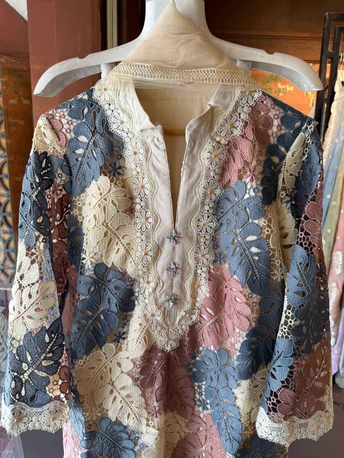 Premium pastel kurta