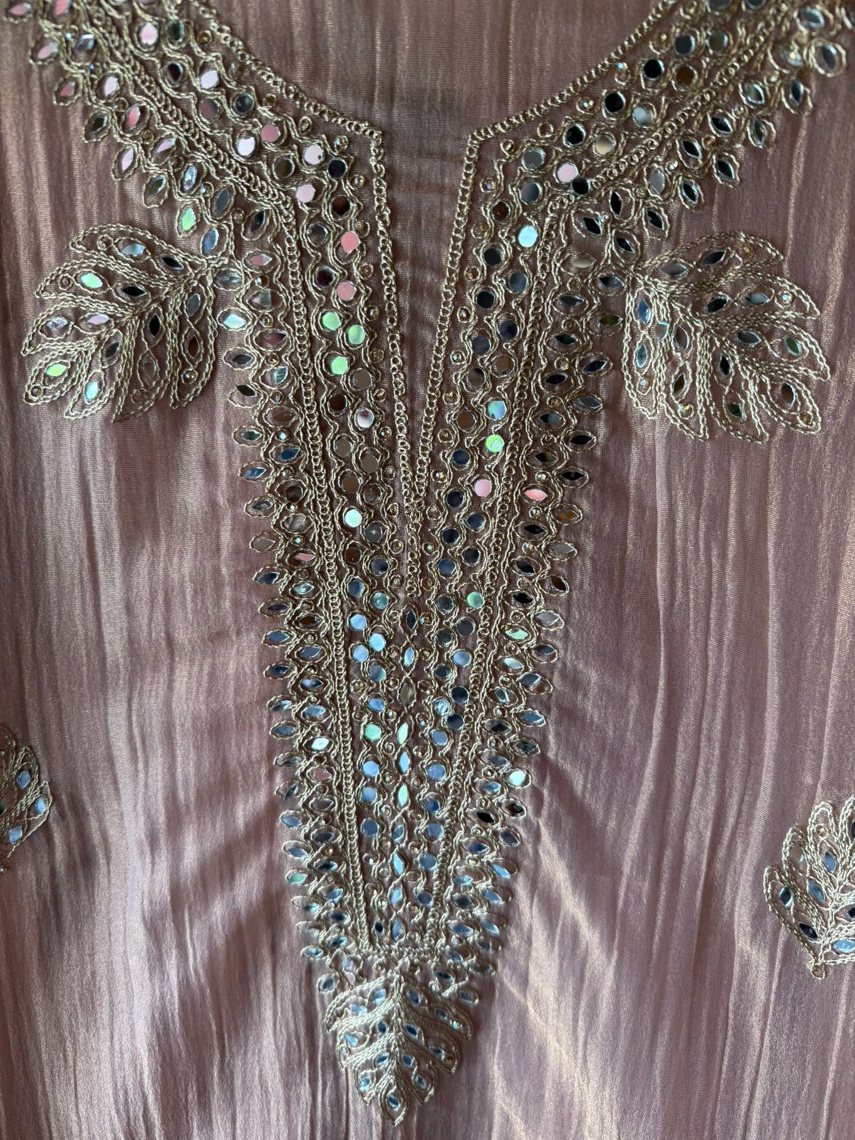 NEW DESIGNER SUIT SET WITH CUTWORK