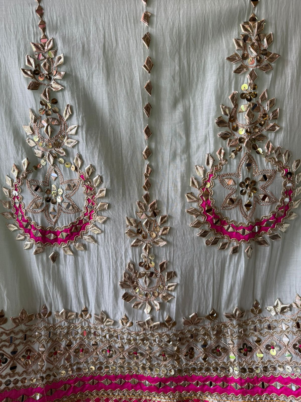 Mirror and Gotta Work Statement Suit set