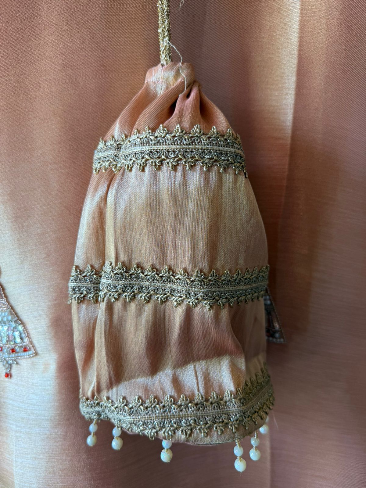 Jewel Embellished Long dress on giraffe tissue