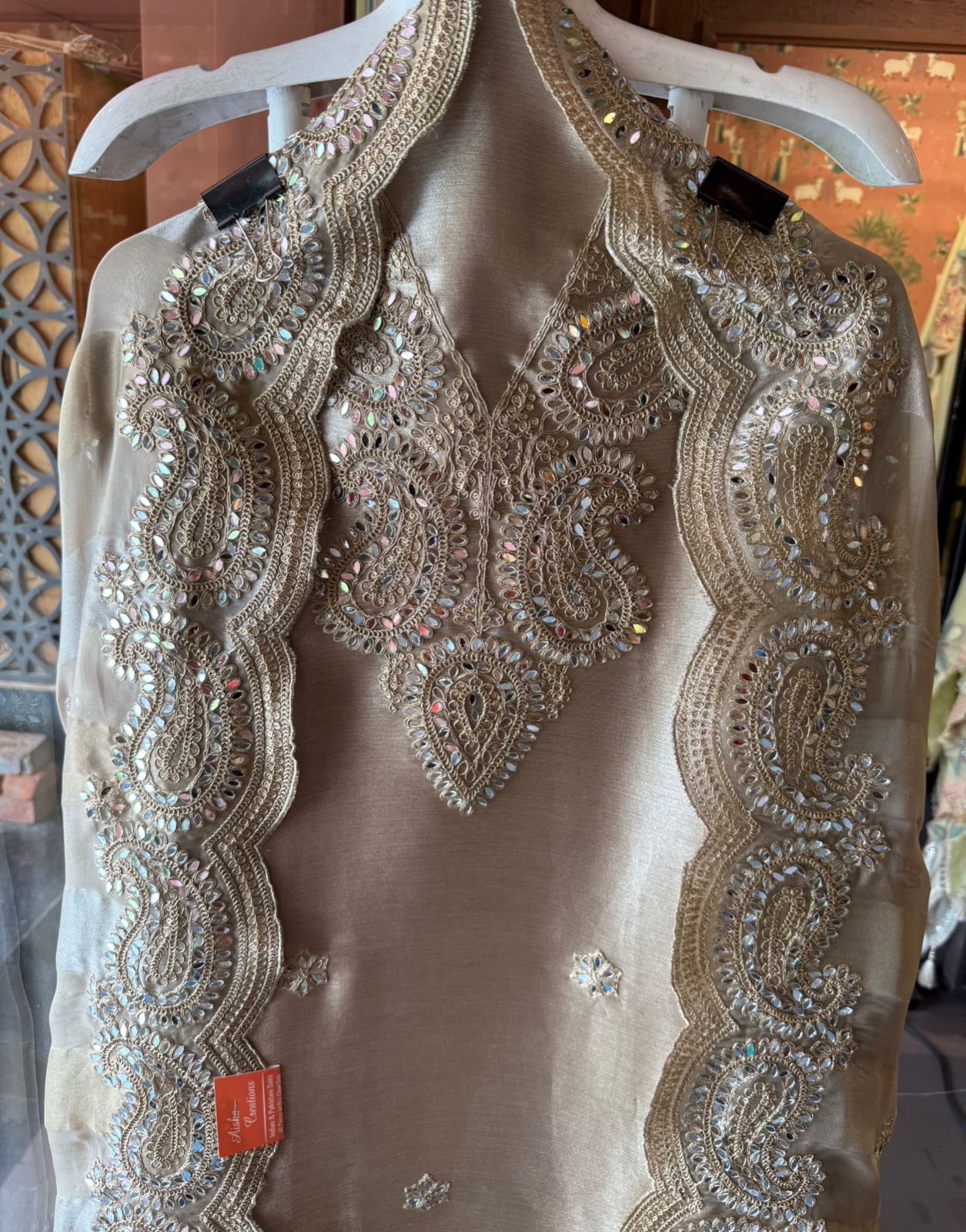 Giraffe Tissue Unstitched Suit