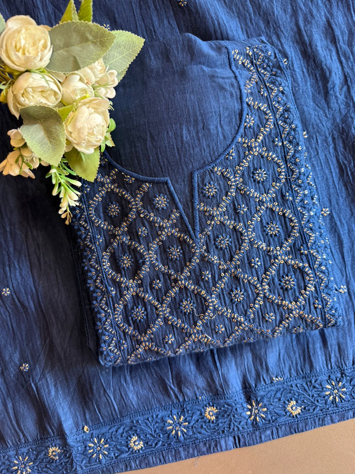 Straight-fit long kurta