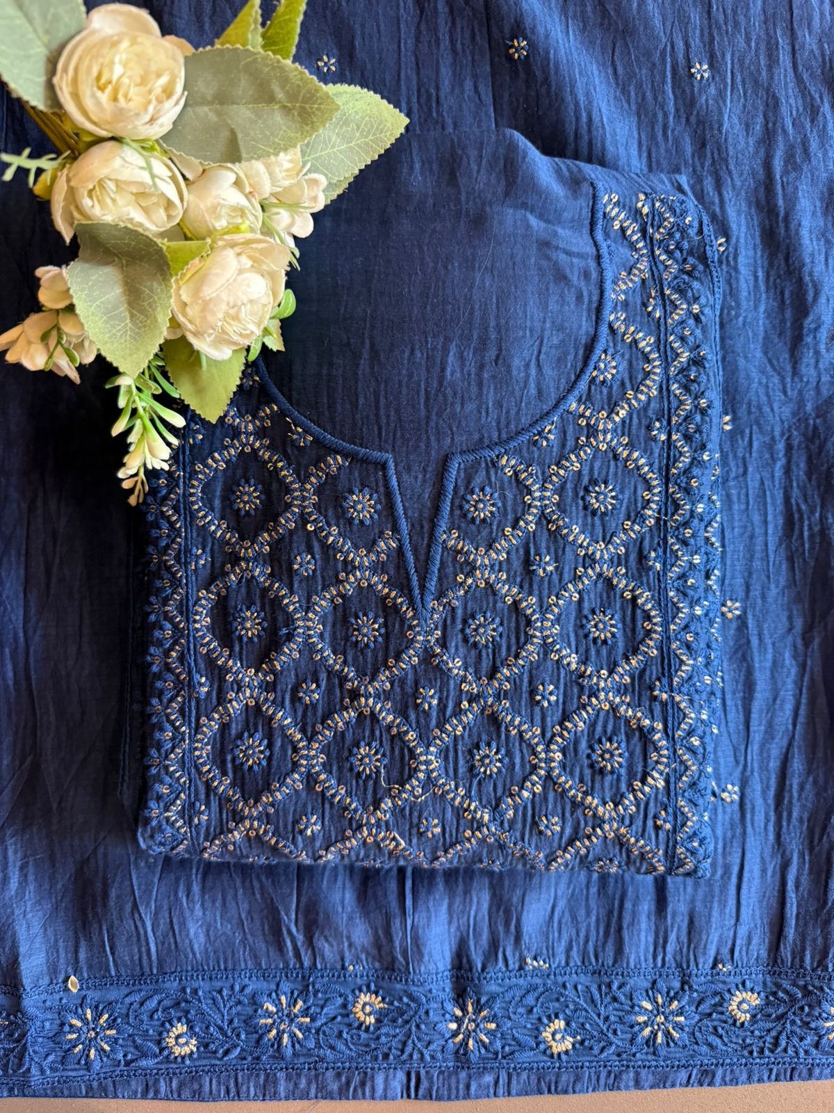 Straight-fit long kurta