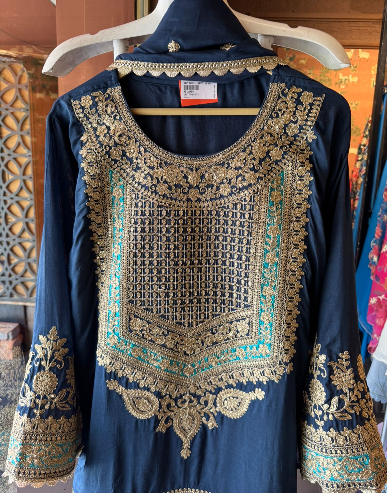 Pure 100% silk Kurta