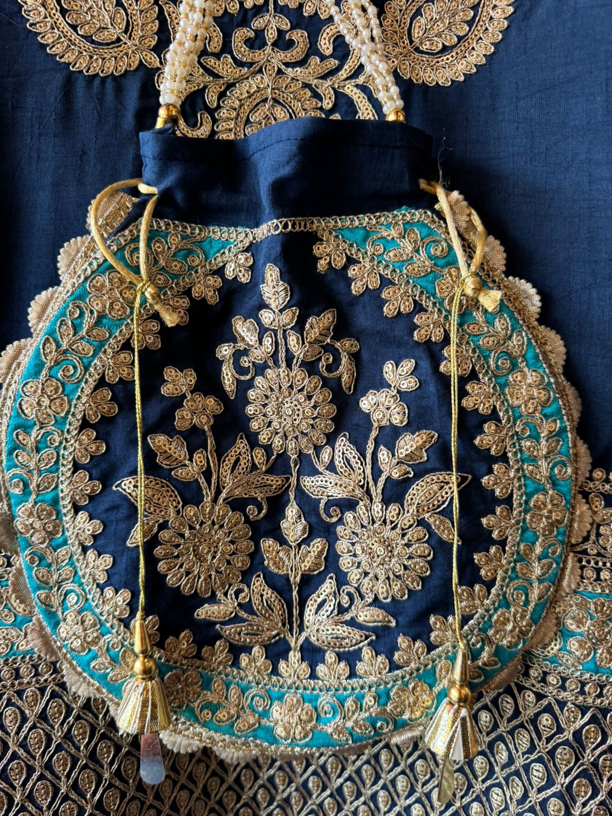 Pure 100% silk Kurta