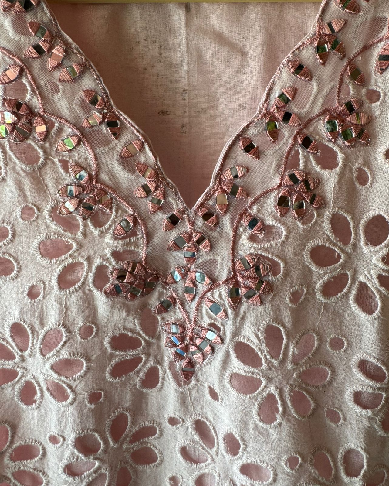 Hakuba cotton Schiffli Embroidered 3 Piece sets