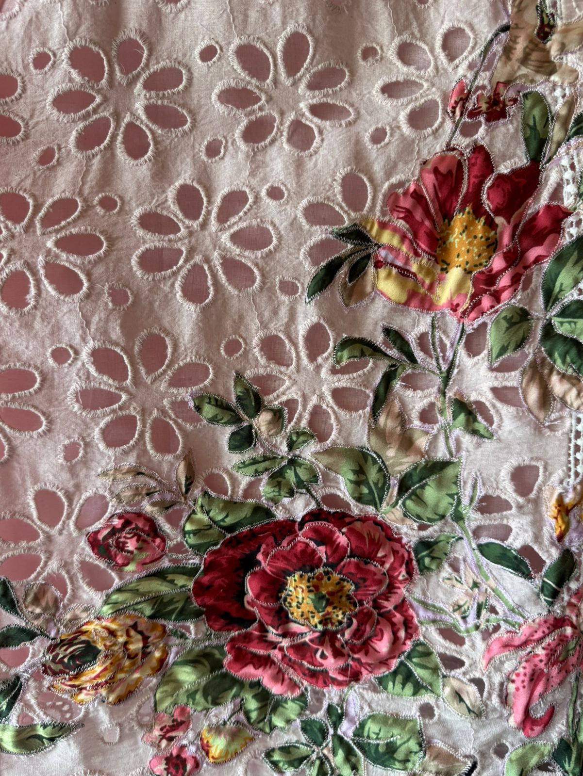 Hakuba cotton Schiffli Embroidered 3 Piece sets