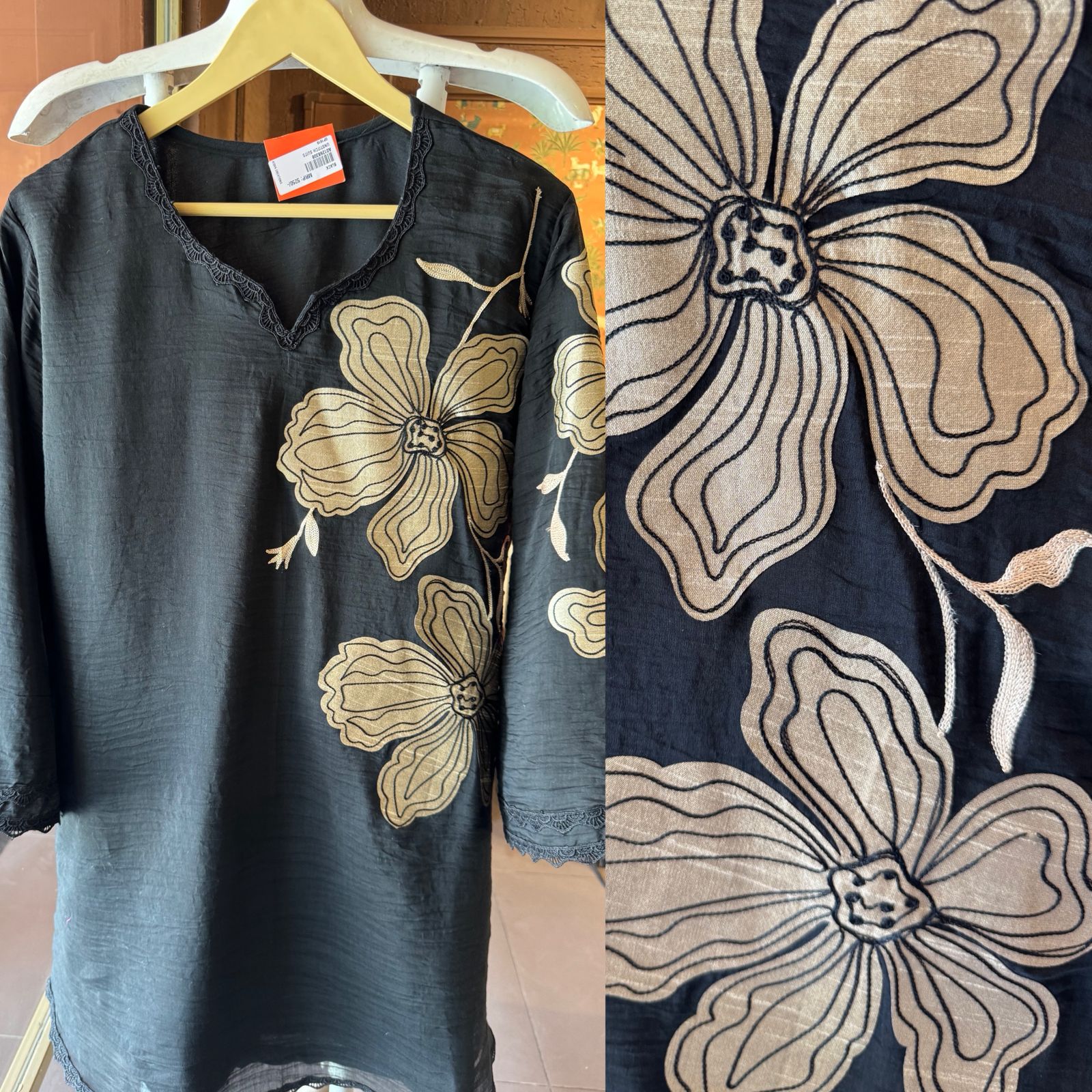Floral Appliqué COORD SET