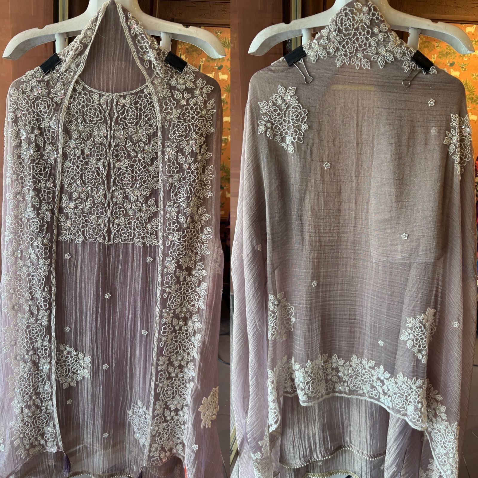 Luxury Hand Embellished Suit Set