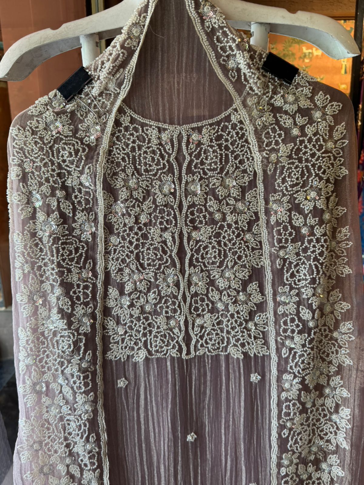 Luxury Hand Embellished Suit Set