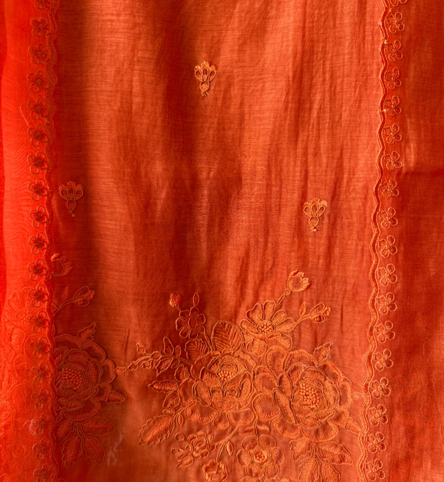 Premium Mul Chanderi suit set