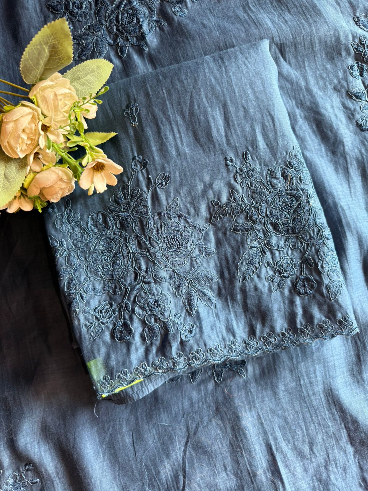 Premium Mul Chanderi suit set