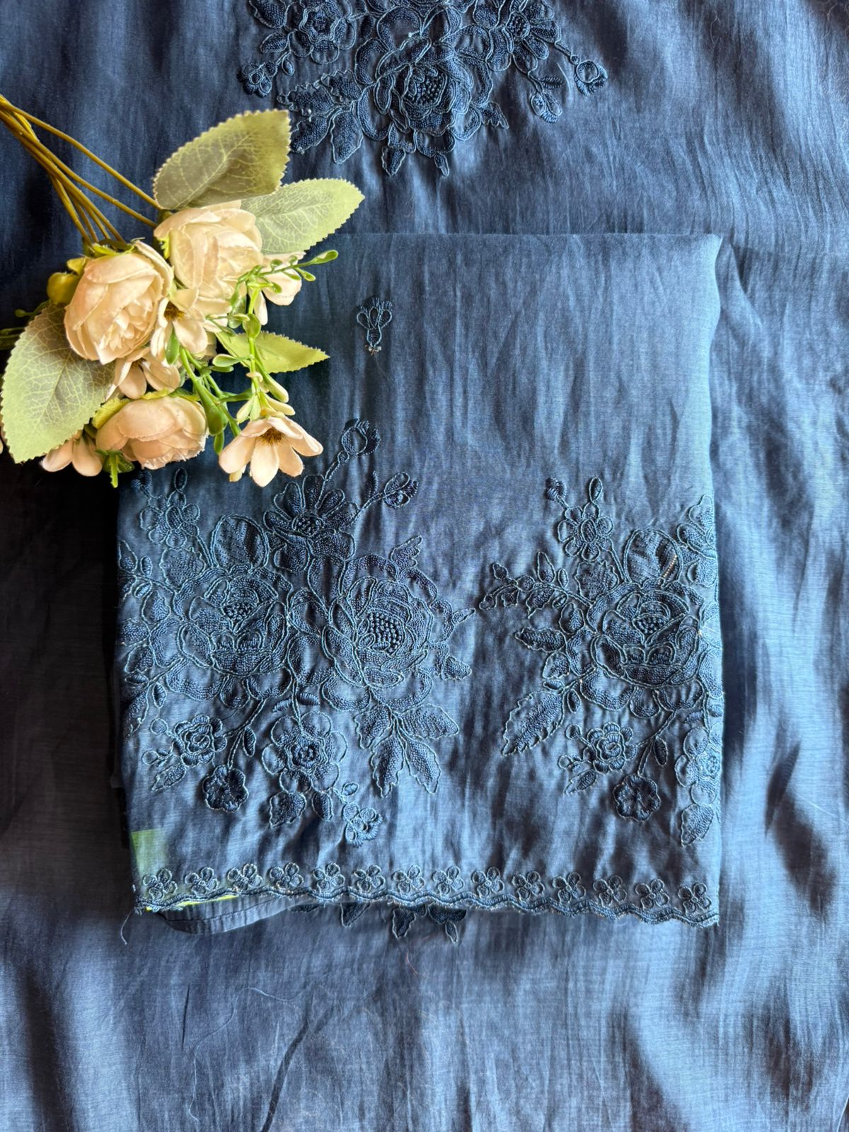 Premium Mul Chanderi suit set