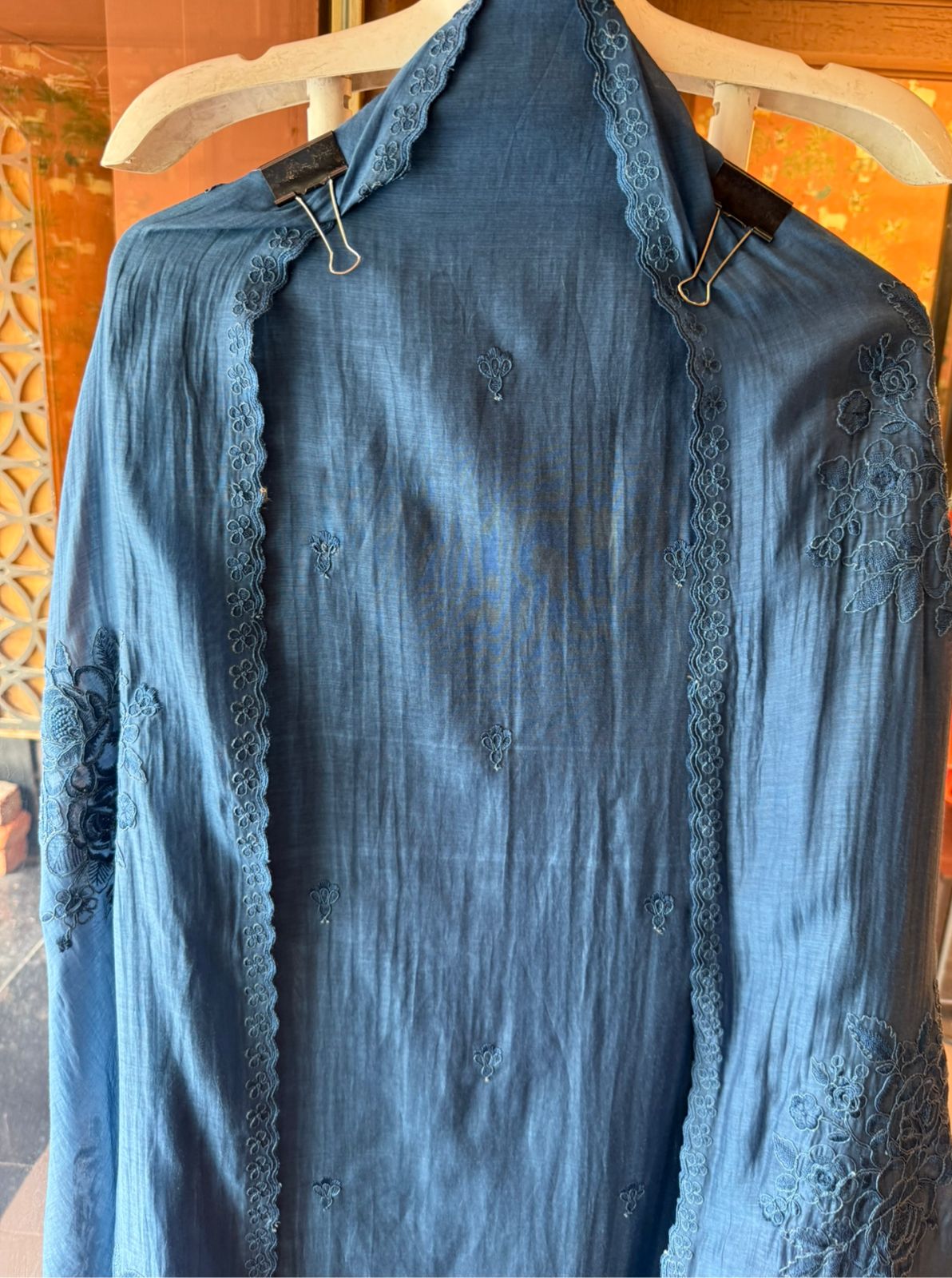 Premium Mul Chanderi suit set