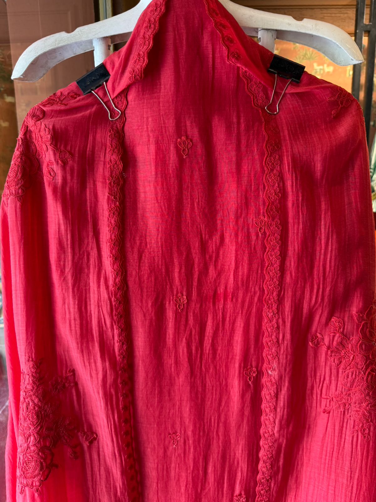 Premium Mul Chanderi suit set