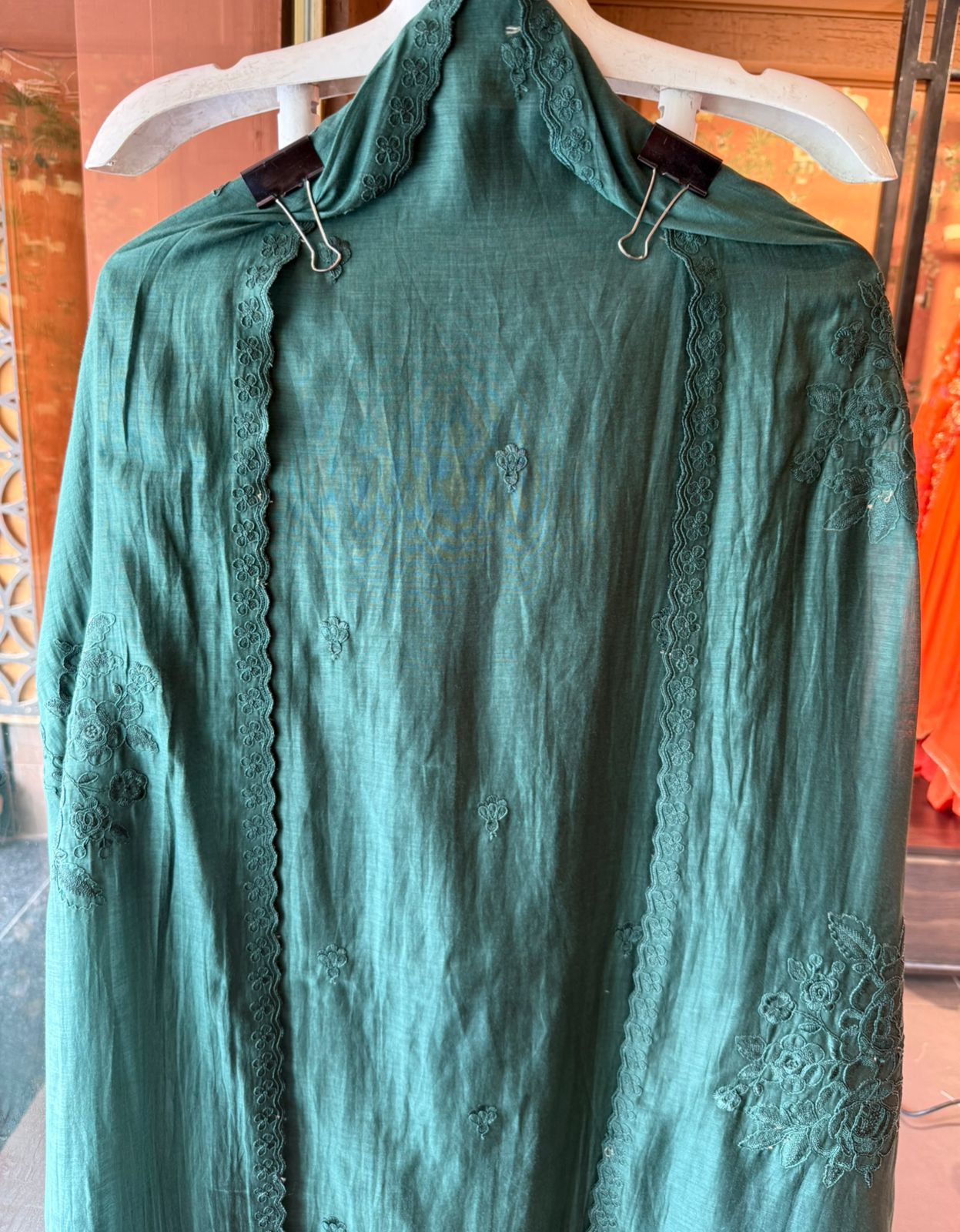 Premium Mul Chanderi suit set