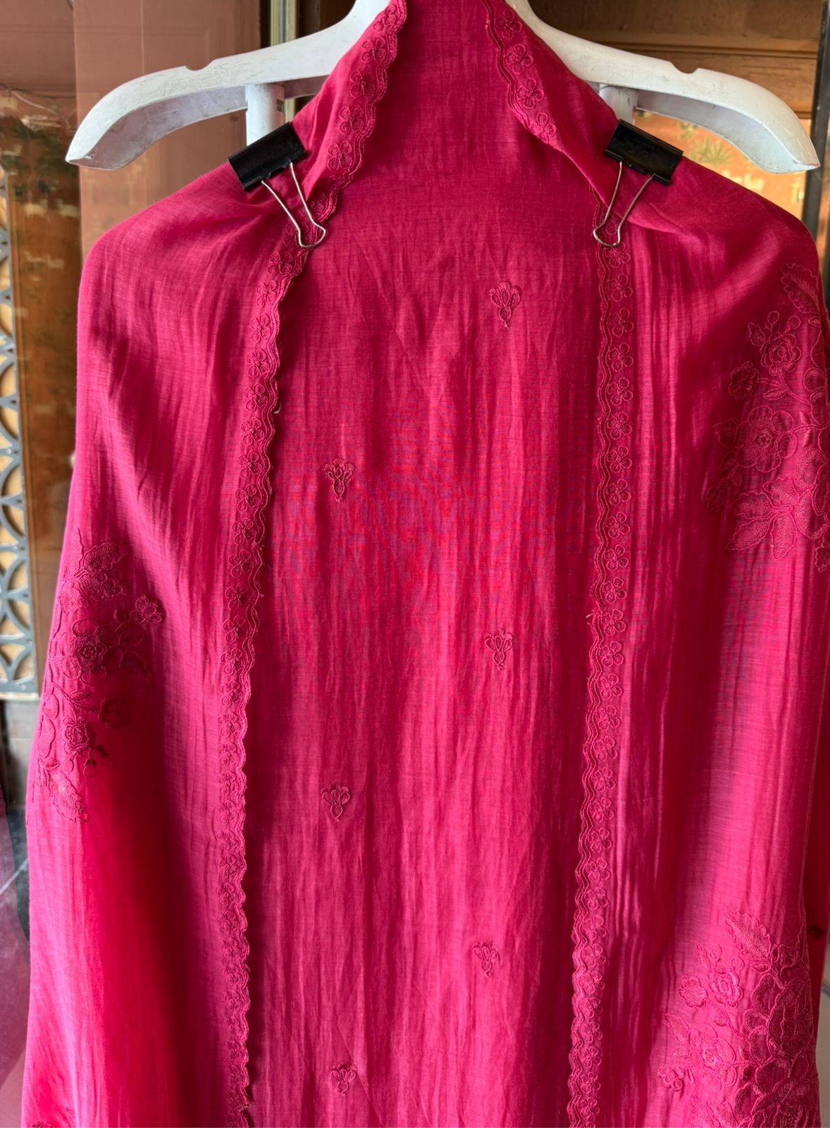 Premium Mul Chanderi suit set