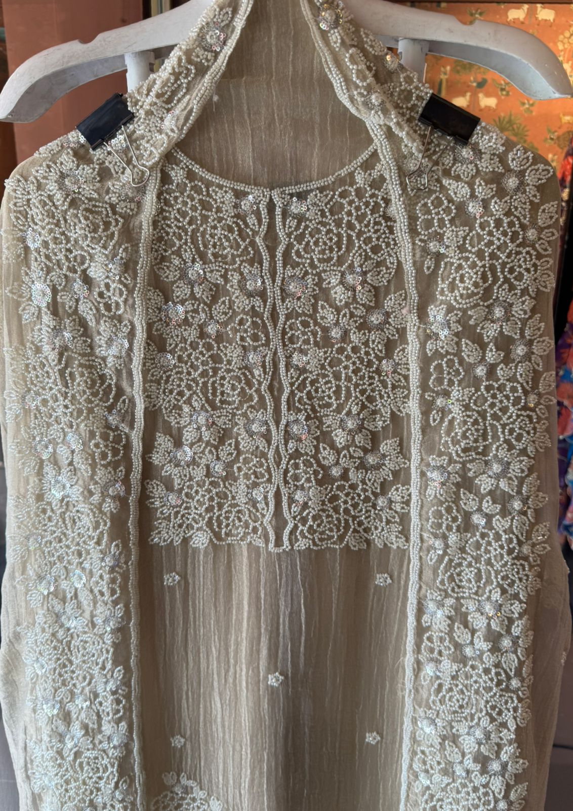 Luxury Hand Embellished Suit Set