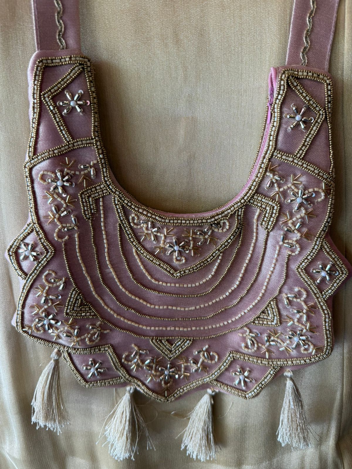 Hand-Embellished Tunic set