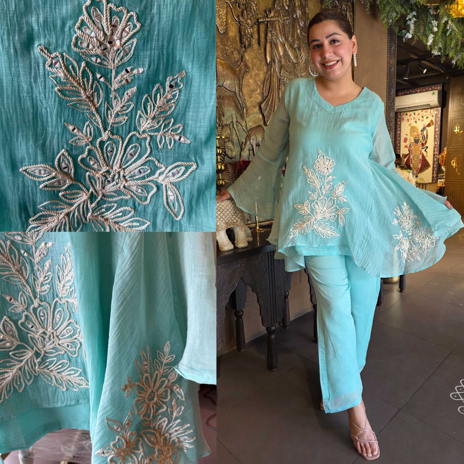 Designer Embroidered Co-Ord Set