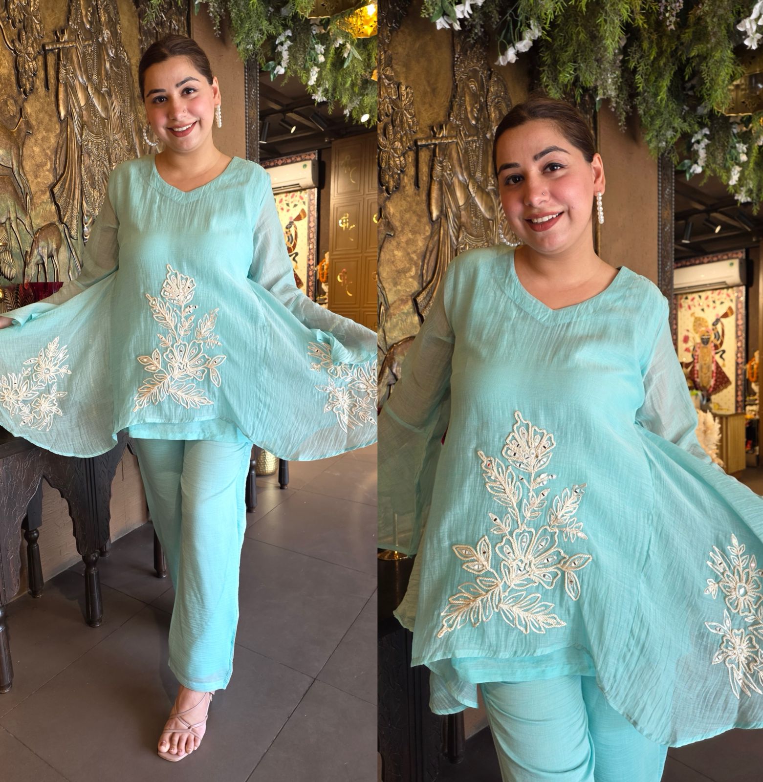 Designer Embroidered Co-Ord Set