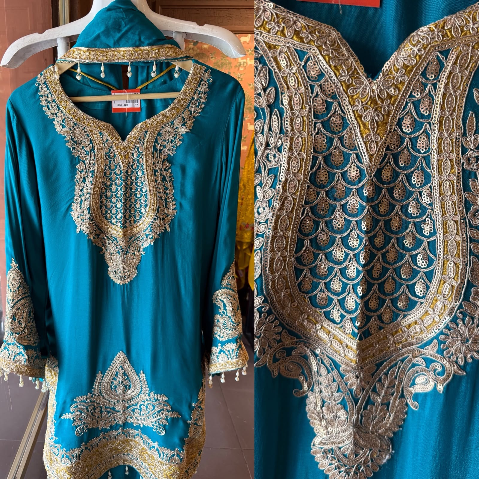 Beautiful ethnic sharara set