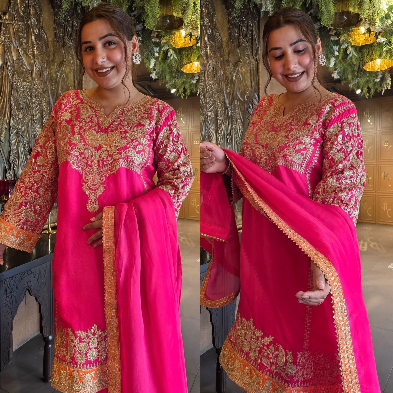 Pure 100% silk Kurta