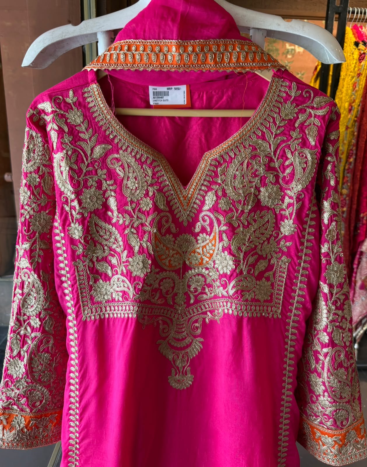 Pure 100% silk Kurta