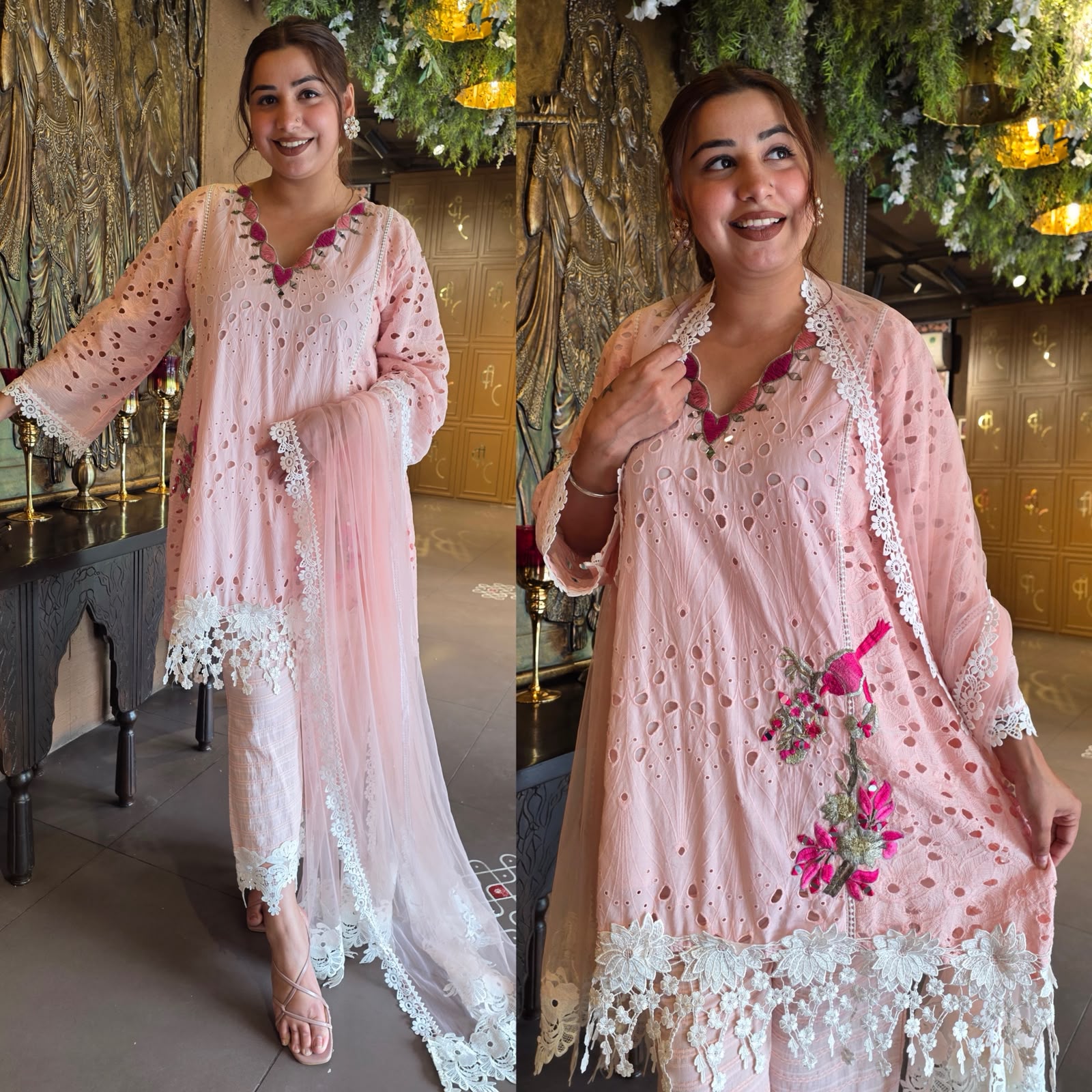 Hakuba chicken kurta set