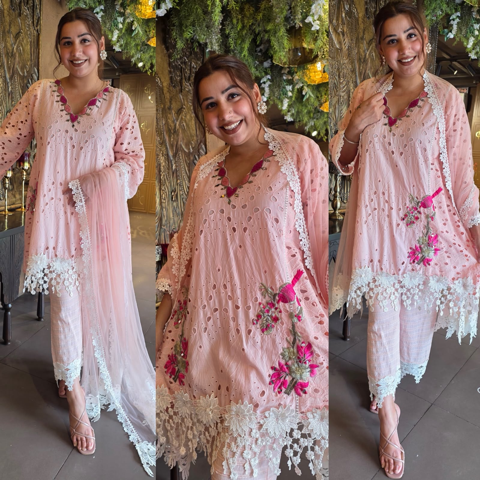 Hakuba chicken kurta set