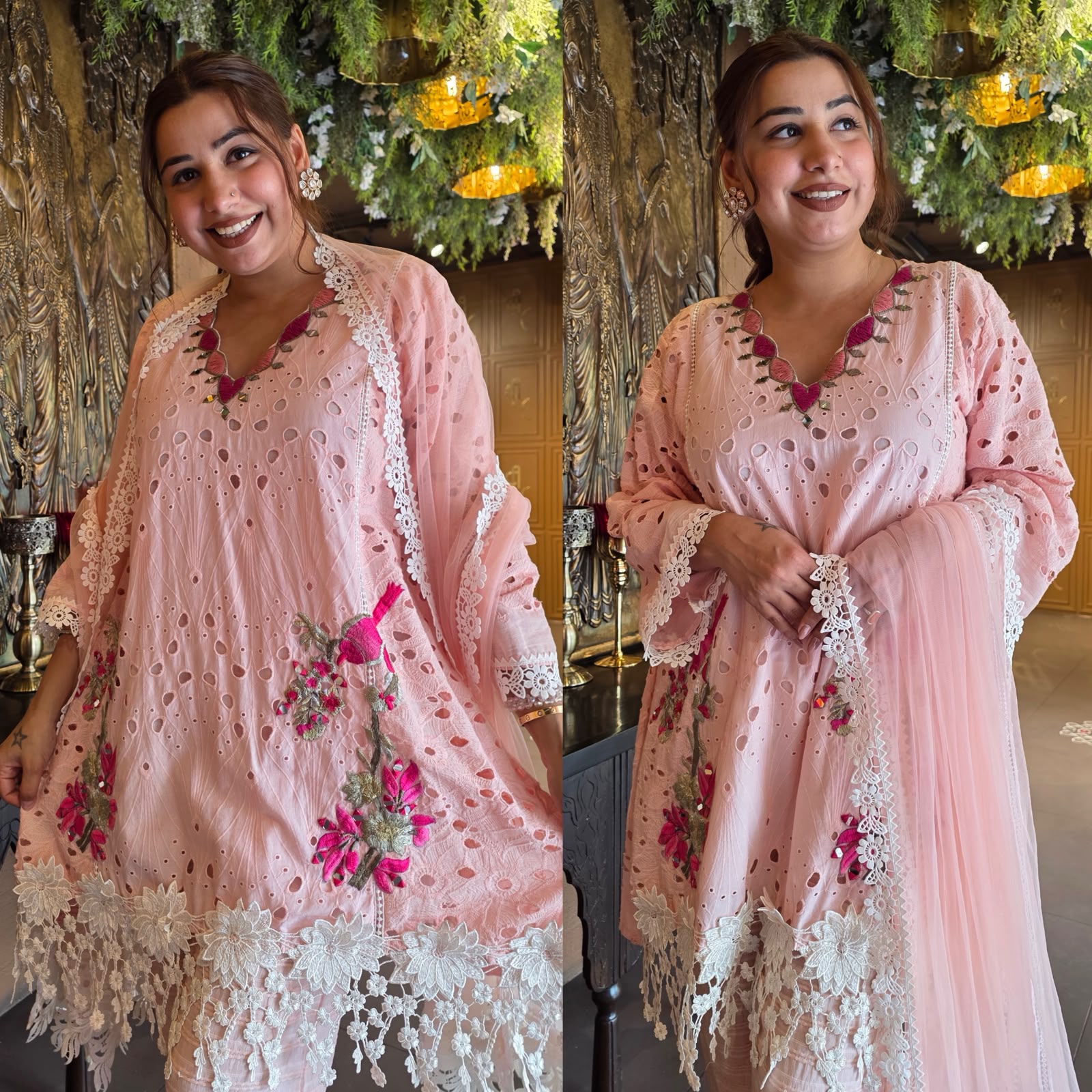 Hakuba chicken kurta set