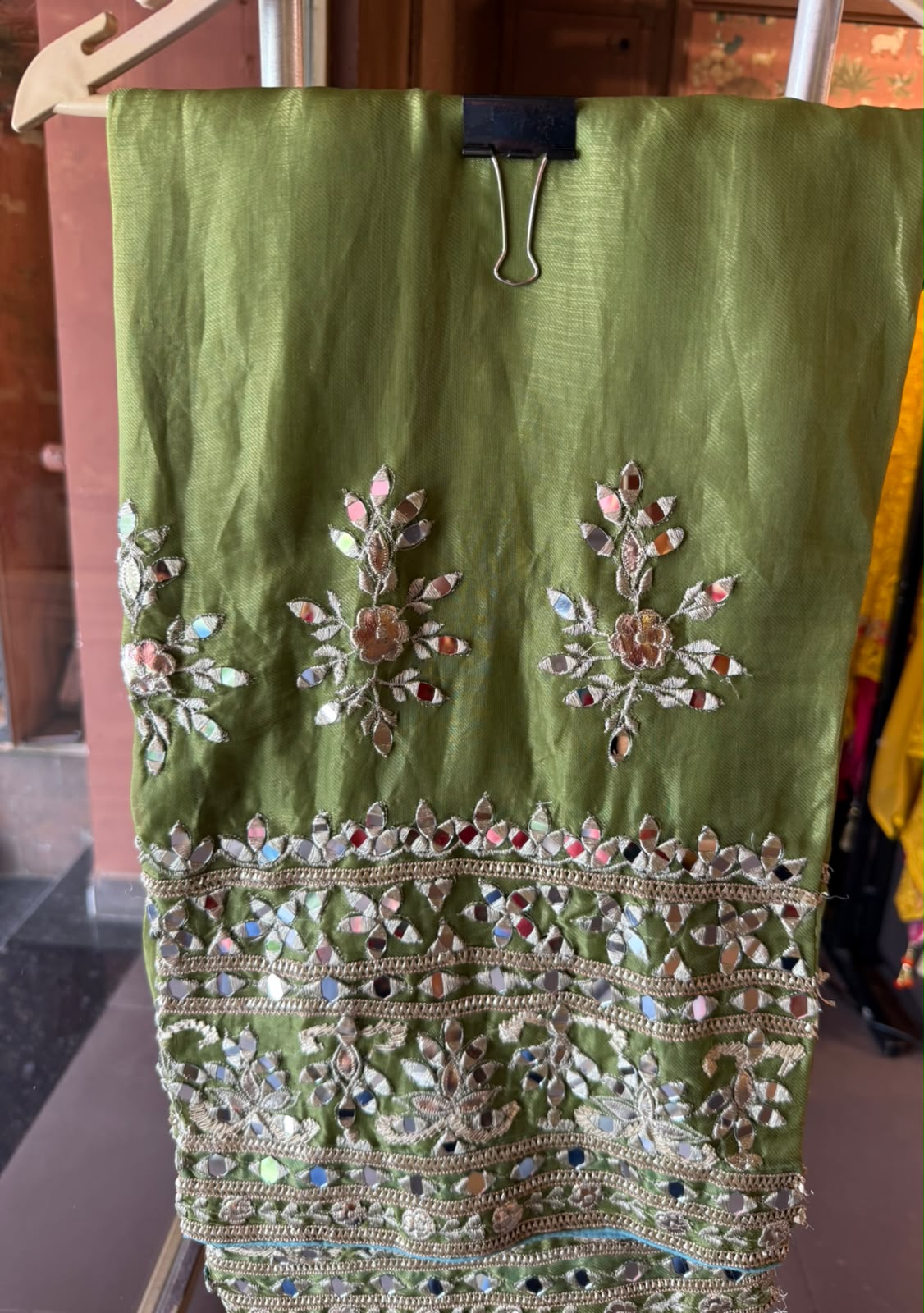 Premium Organza Anarkali set