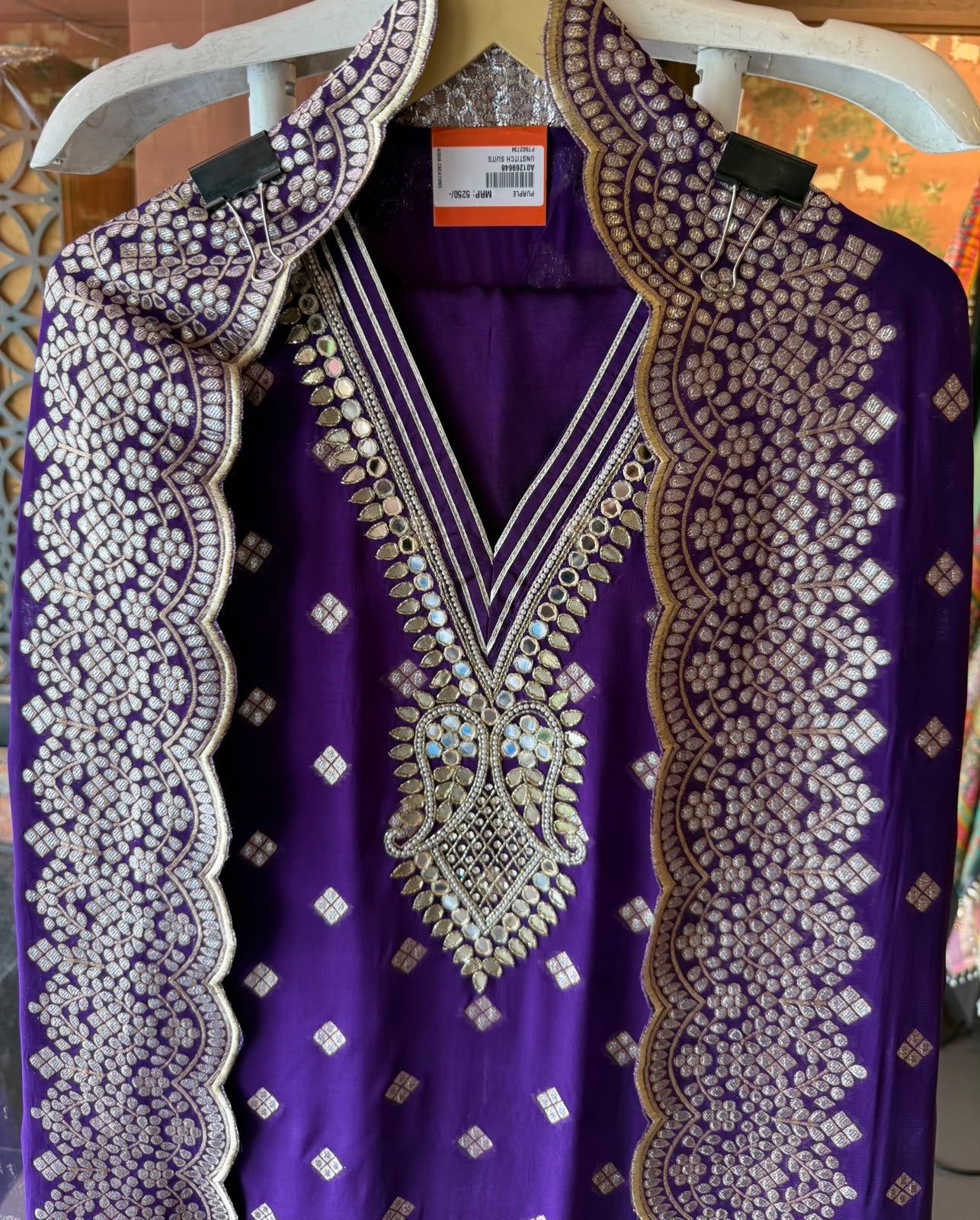 Banarsi Georgette Unstitched suit