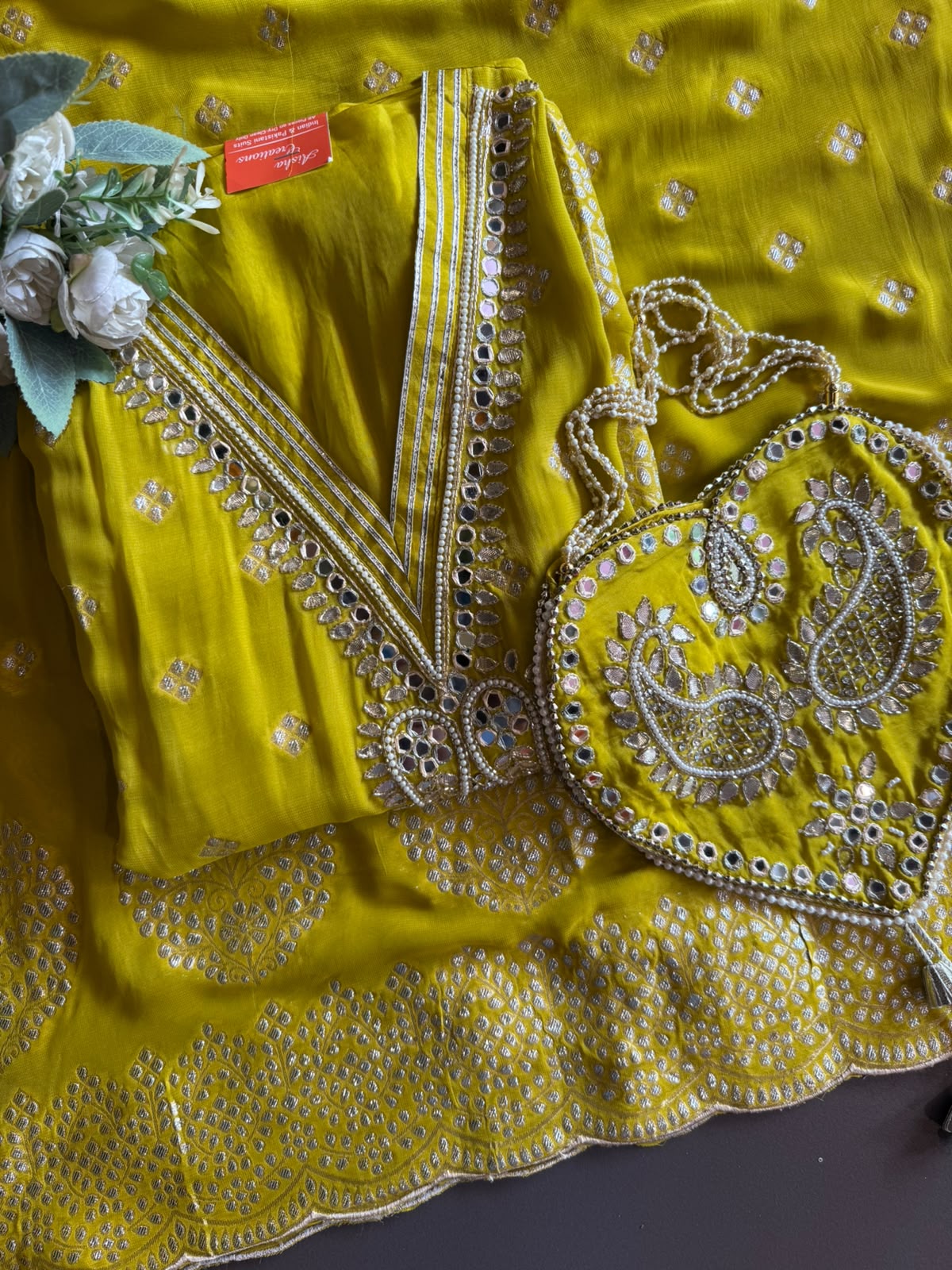 Banarsi Georgette Unstitched suit