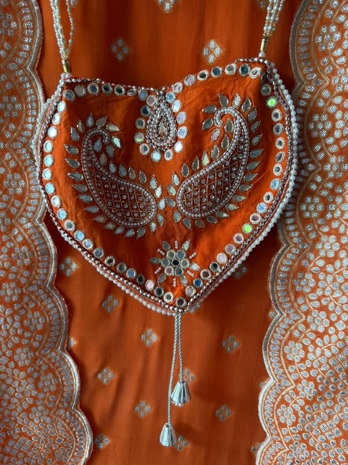 Banarsi Georgette Unstitched suit