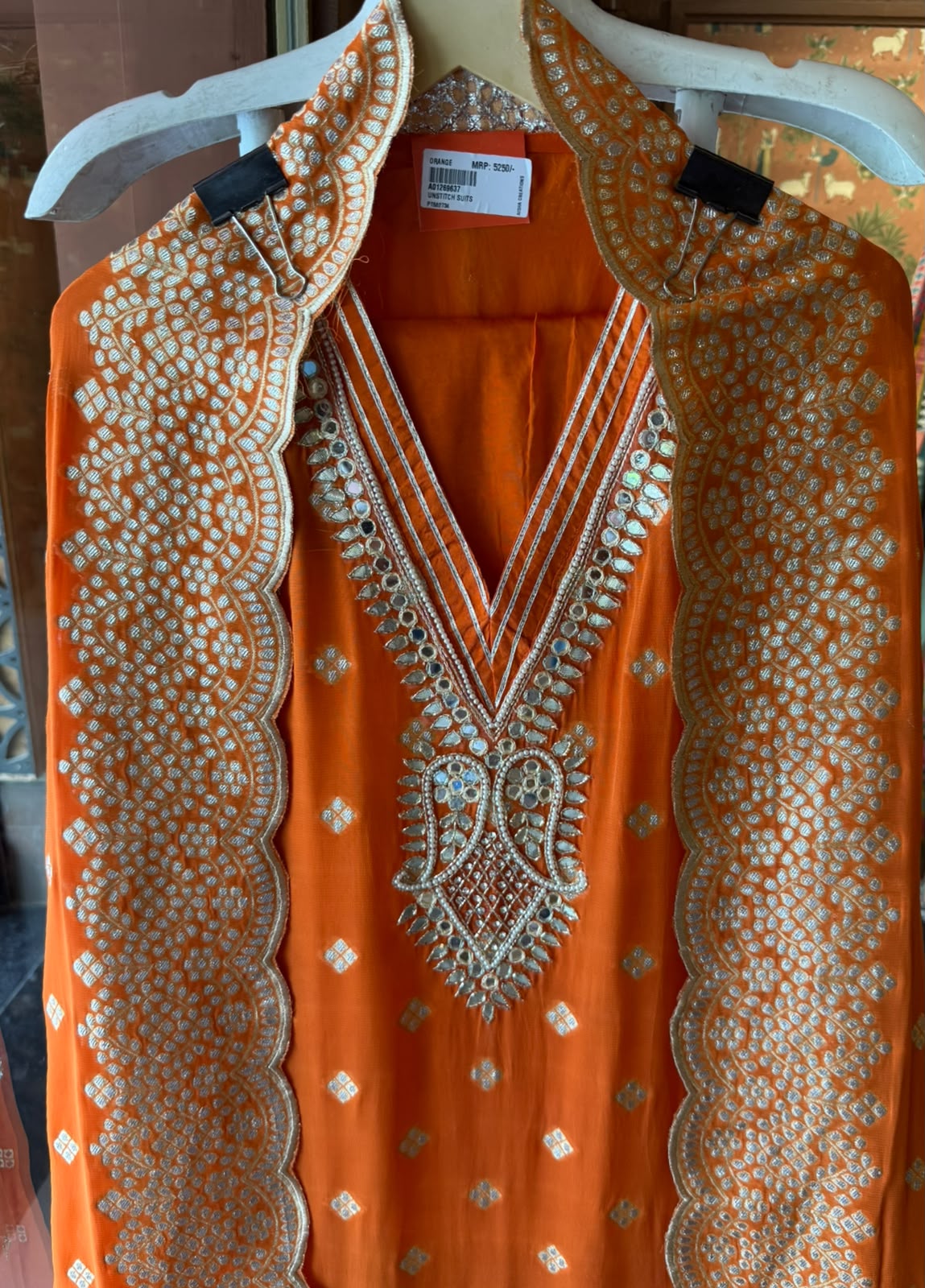 Banarsi Georgette Unstitched suit