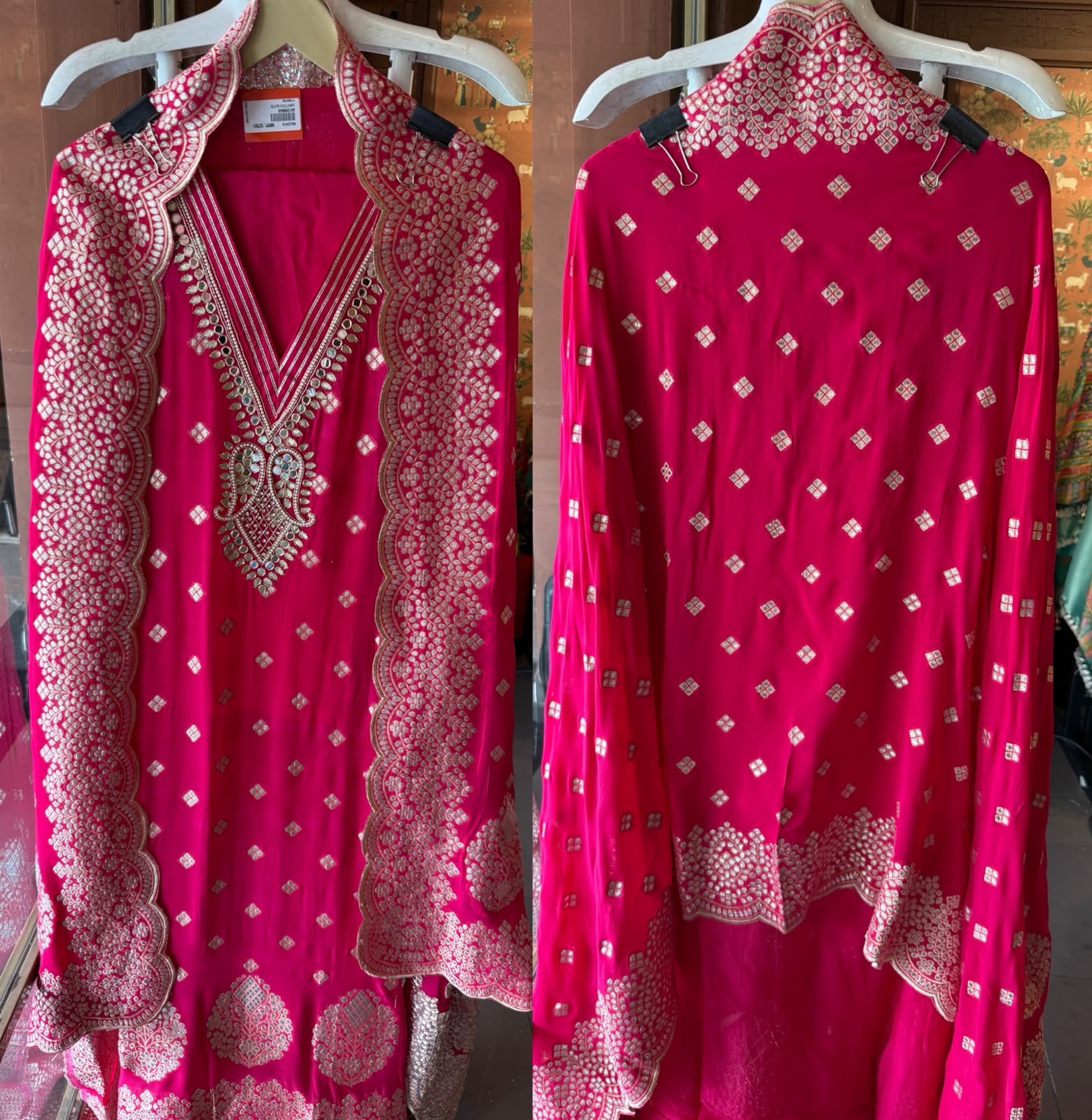 Banarsi Georgette Unstitched suit