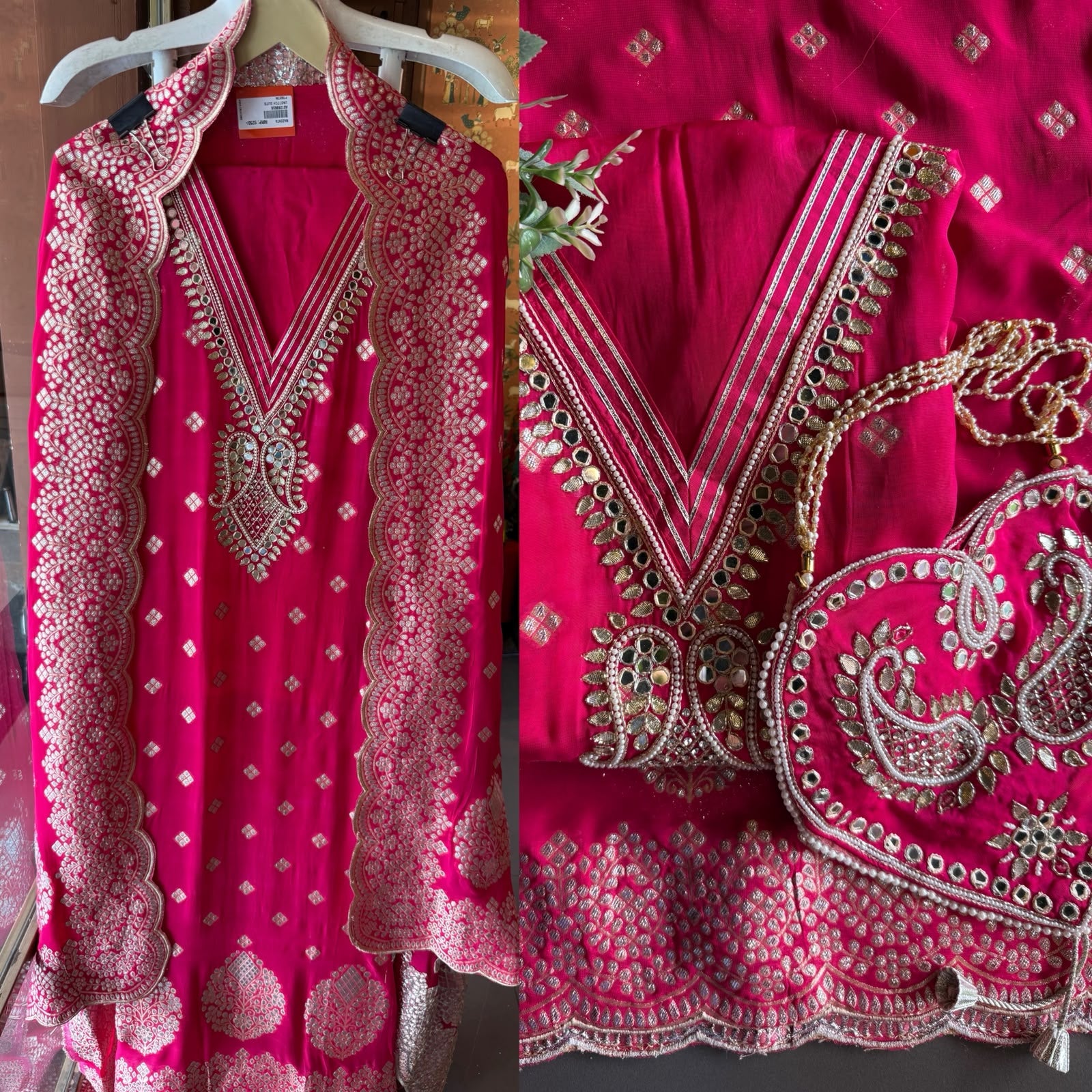 Banarsi Georgette Unstitched suit