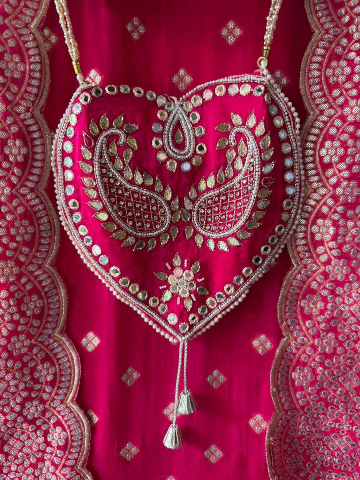 Banarsi Georgette Unstitched suit