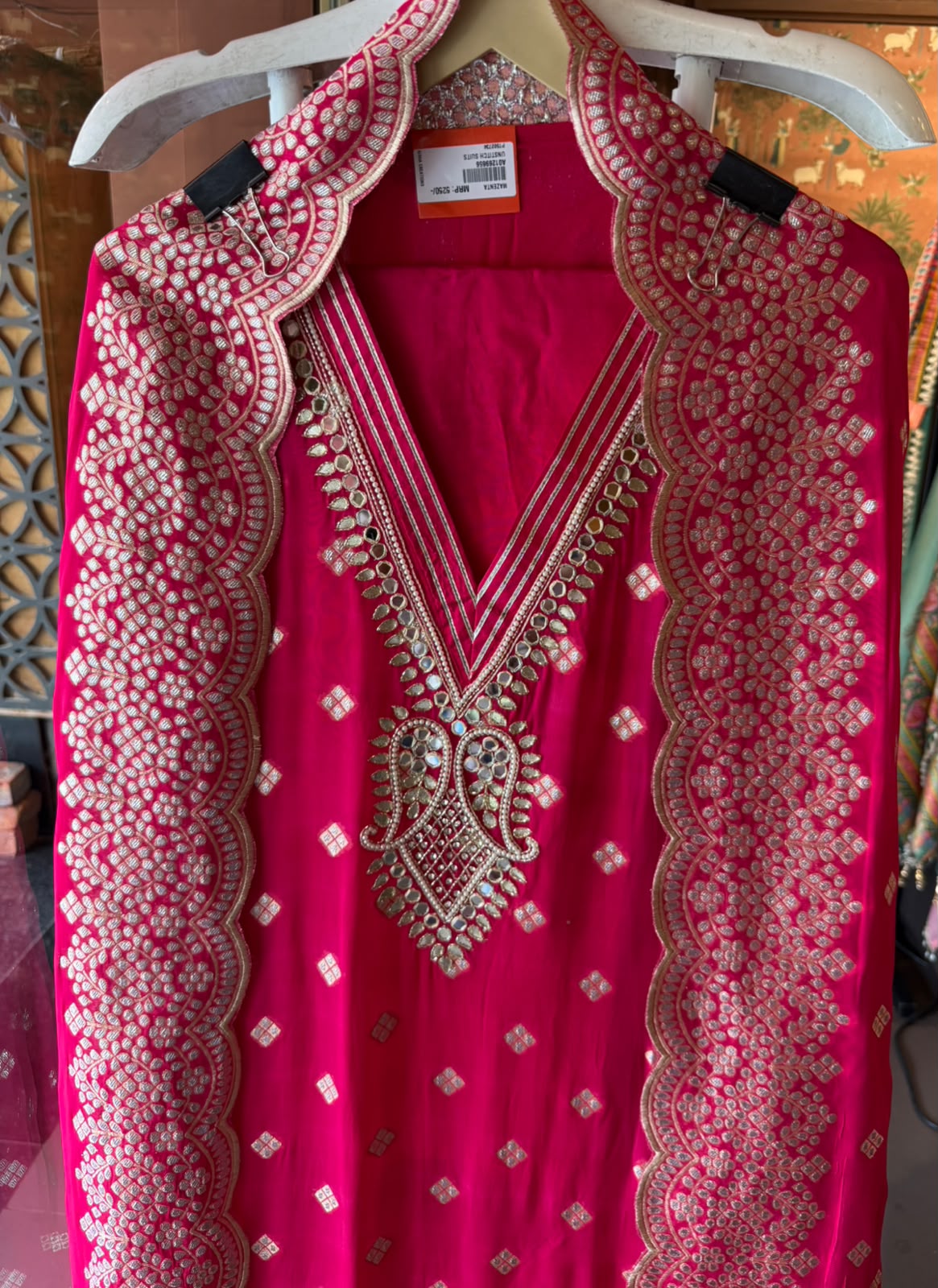 Banarsi Georgette Unstitched suit