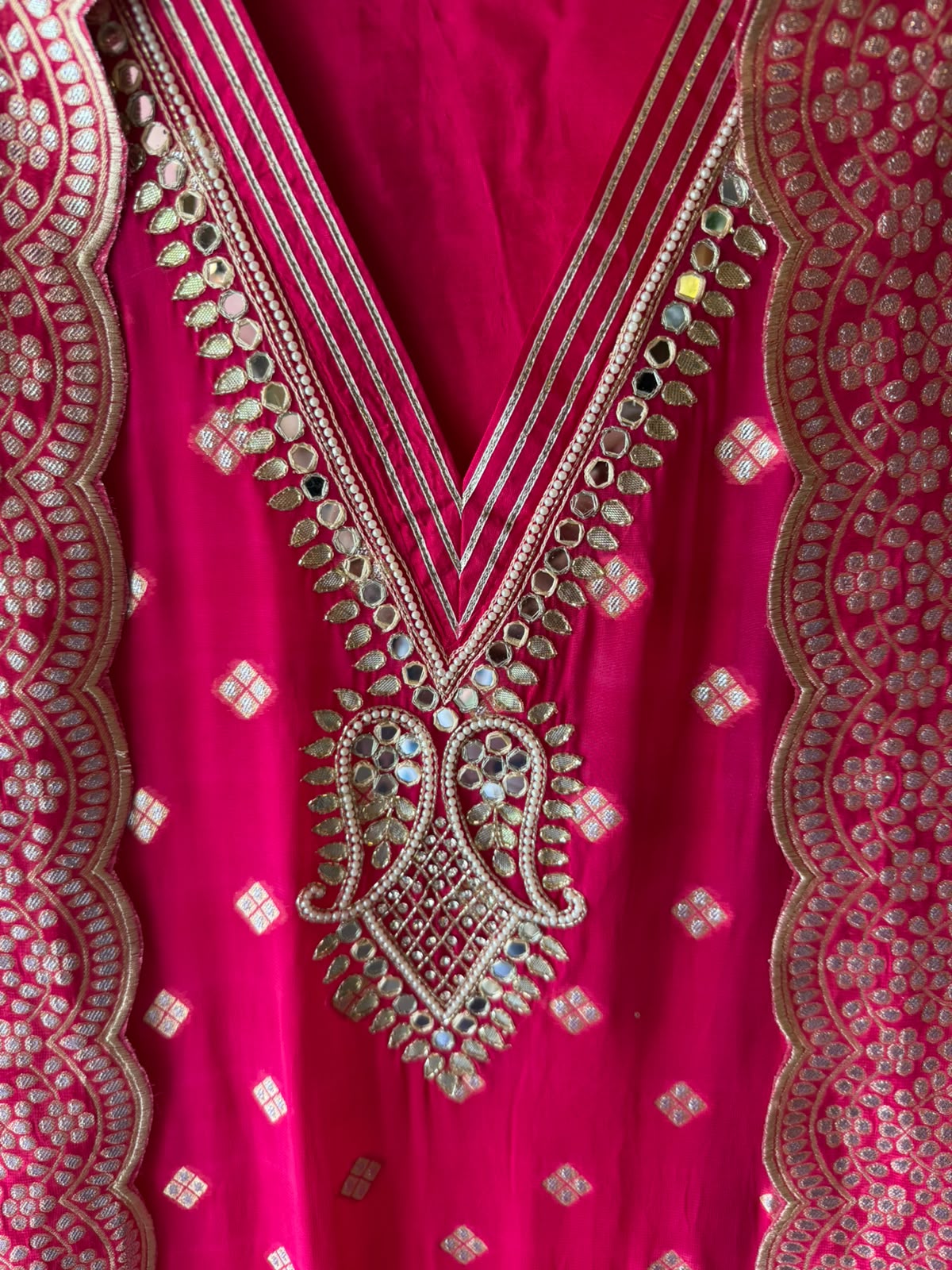 Banarsi Georgette Unstitched suit